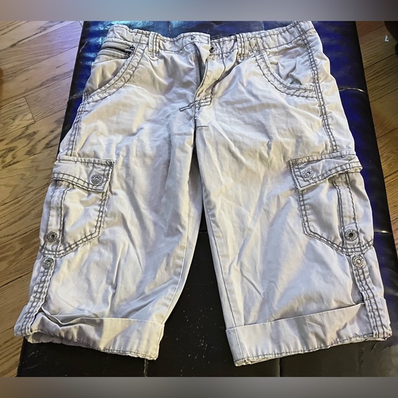 Men’s long cargo shorts size 33 - Picture 4 of 9